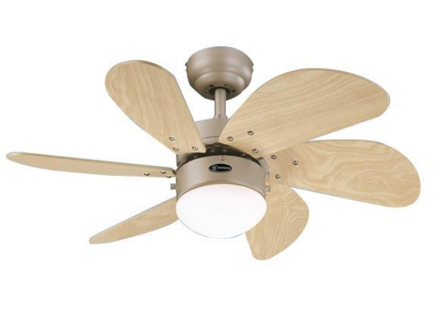 Picture of Westinghouse Turbo Swirl 30" Brushed Aluminum Ceiling Fan, WH6T30BAD