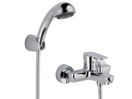 Picture of Delta Elemetro Series On-Wall Tub And Shower, 3 Setting Handshower