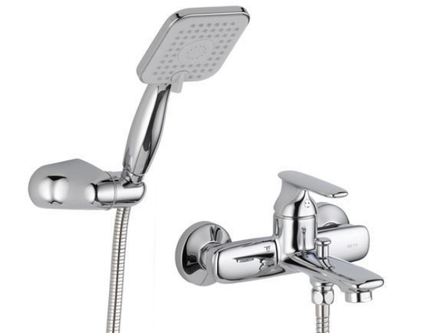 Picture of Delta Andian Series - On-Wall Tub and Shower- DT33850