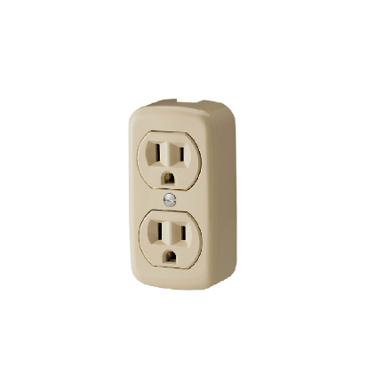 Picture of Firefly 3 Gang 2-Pin Convinience Outlet FEDOU203