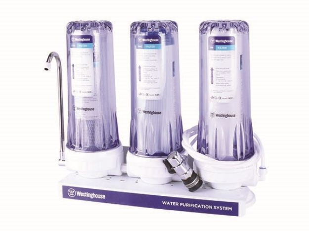 Picture of Westinghouse 3 Stage Water Filter, PP + GAC FILTER + CTO, WHWWPS105A3
