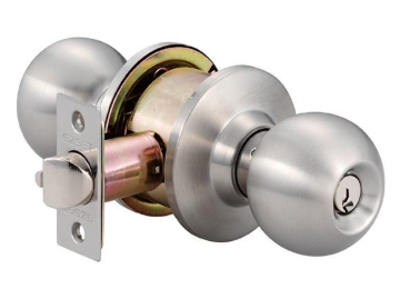 Show details for Ezset Bala Gr. 3 Antique Brass Cylindrical Entrance Knobset EZ100CBAUS5 Picture of Ezset Bala Gr. 3 Antique Brass Cylindrical Entrance Knobset EZ100CBAUS5