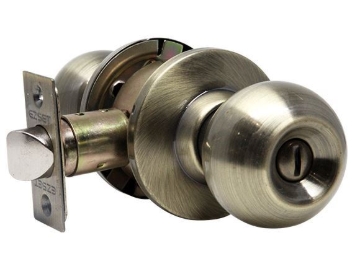 Show details for Ezset Bala 102C Series Satin Stainless Steel Cylindrical Privacy Knobset EZ102CBAUS5 Picture of Ezset Bala 102C Series Satin Stainless Steel Cylindrical Privacy Knobset EZ102CBAUS5