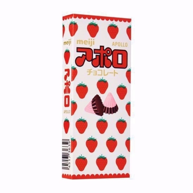 Picture of Meiji Apollo Chocolate - Strawberry