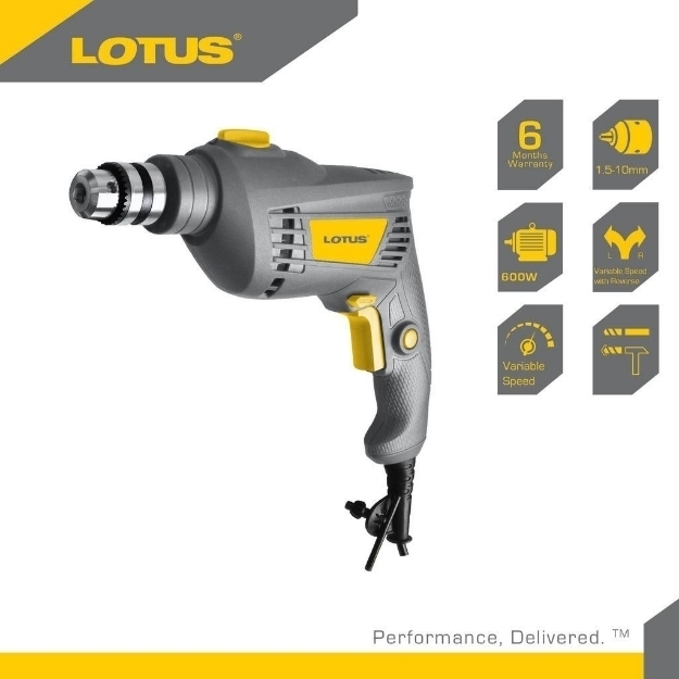 Picture of Lotus Impact Drill 10MM 600w LID10RE