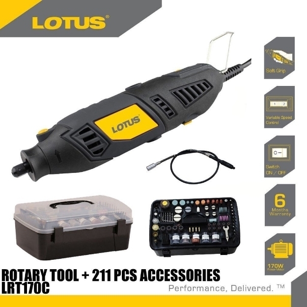 Picture of LOTUS Rotary Tool+211pcs LRT170C