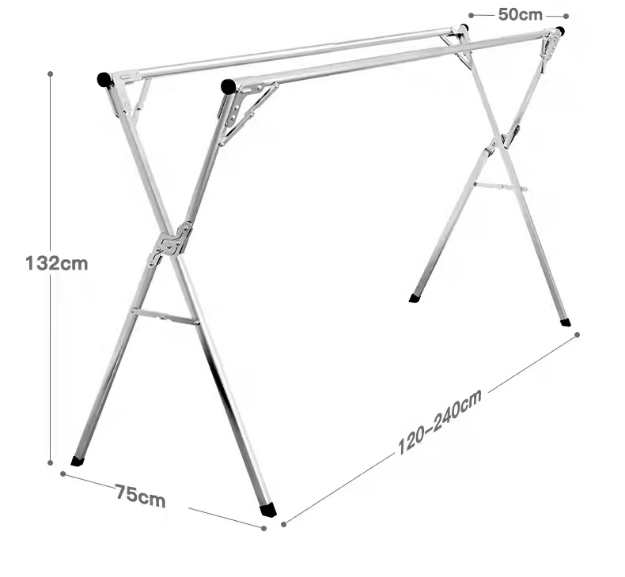 Picture of Stainless Folding Hanger