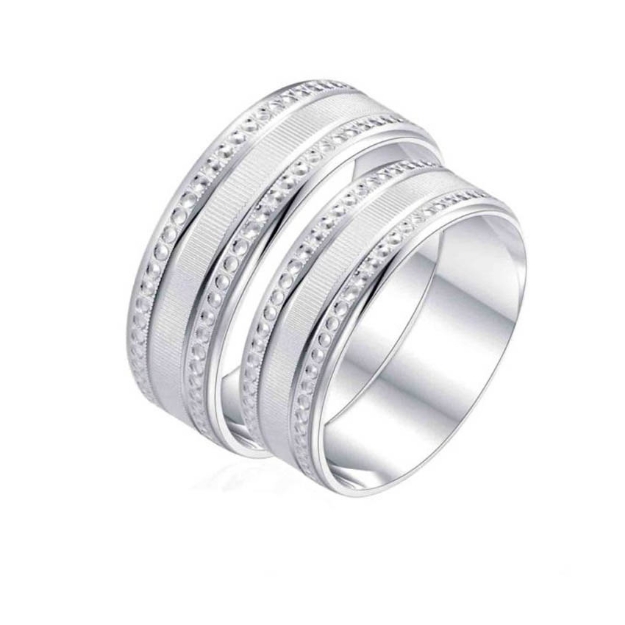 Picture of 925 Silver, Couple Ring- CS-010