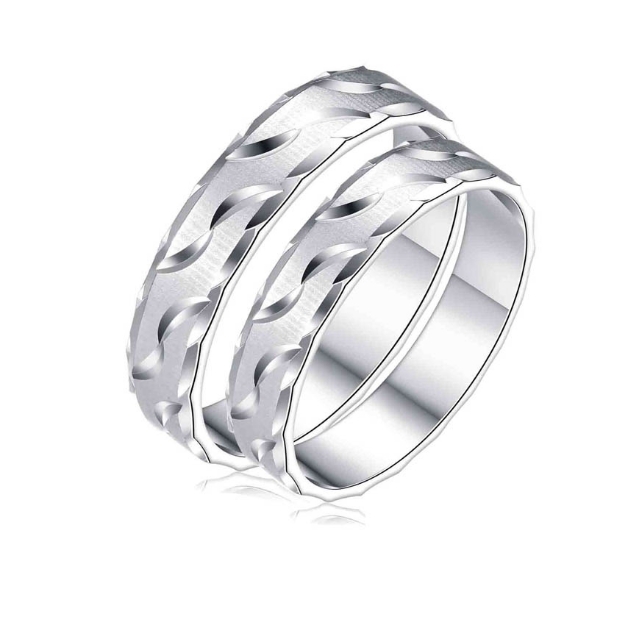 Picture of 925 Silver, Couple Ring- CS-011
