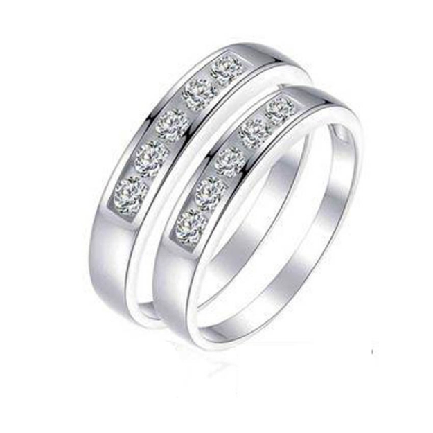 Picture of 925 Silver, Couple Ring- CS-012