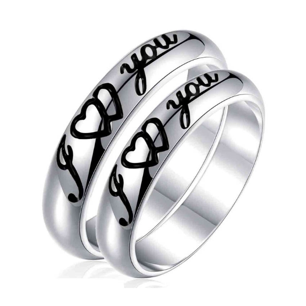 Picture of 925 Silver, Couple Ring- CS-018