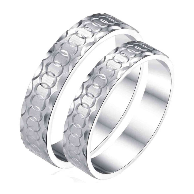 Picture of 925 Silver, Couple Ring- CS-022