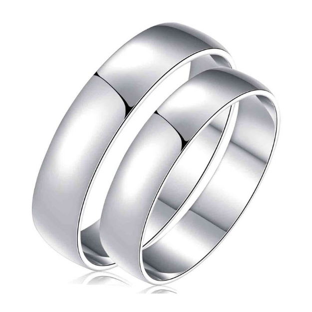 Picture of 925 Silver, Couple Ring- CS-029