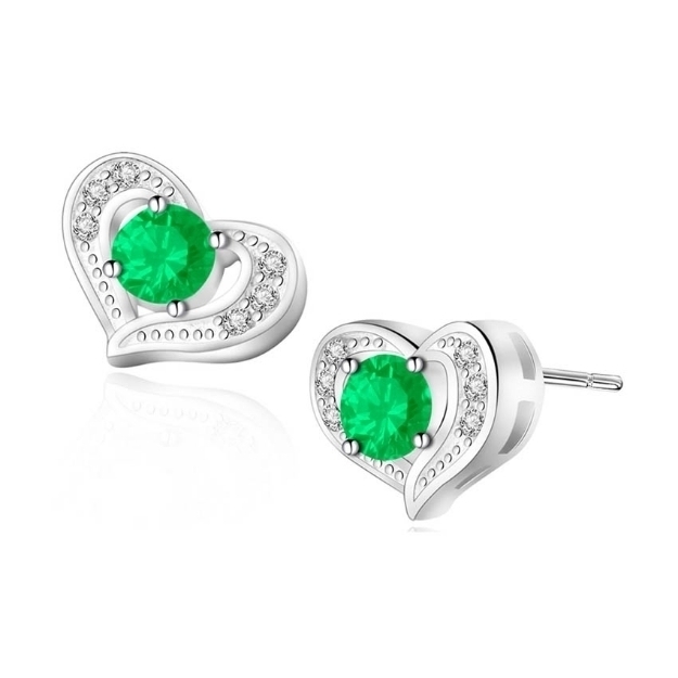 Picture of Birthstone Earrings- DS-017