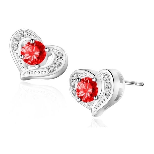 Picture of Birthstone Earrings- DS-019