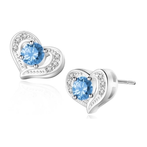 Picture of Birthstone Earrings- DS-015