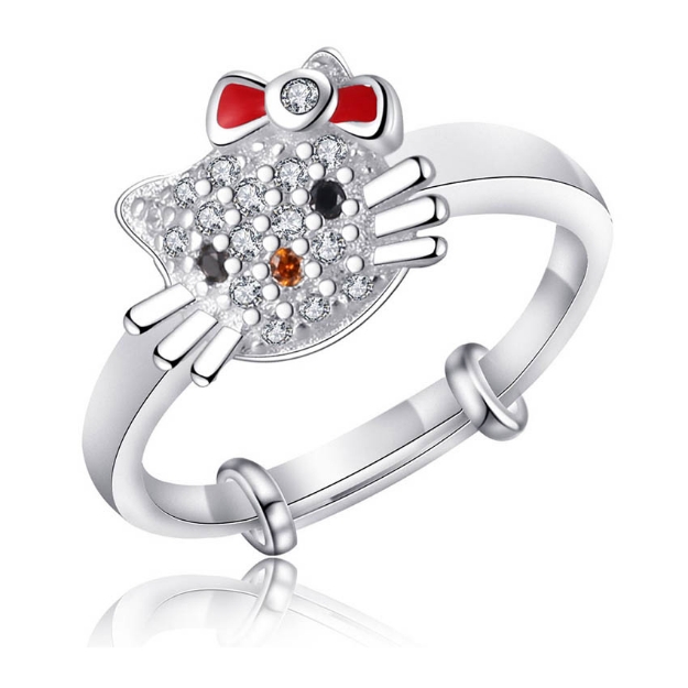 Picture of 925 Silver Jewelry,Kids Ring- SR-439