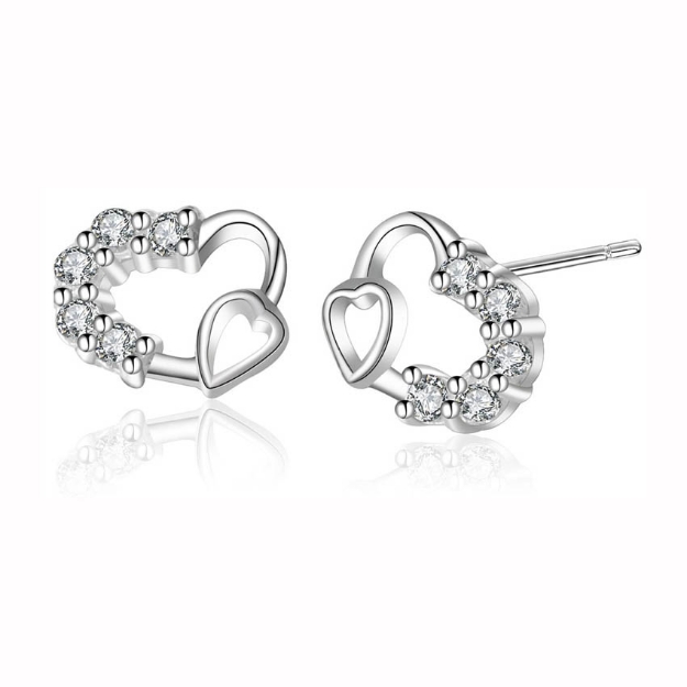 Picture of 925 Silver Jewelry,Stud Earrings- ER-237