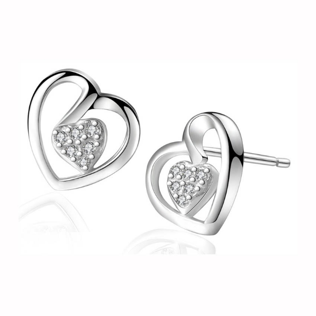 Picture of 925 Silver Jewelry,Stud Earrings- ER-254