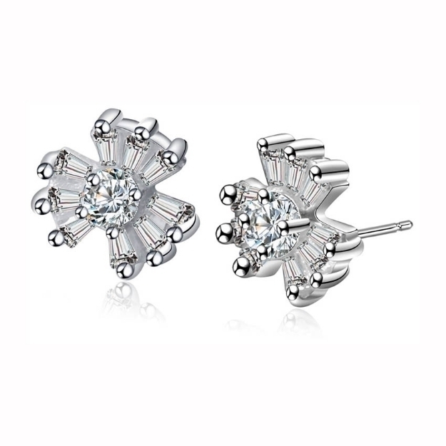 Picture of 925 Silver Jewelry,Stud Earrings- ER-267