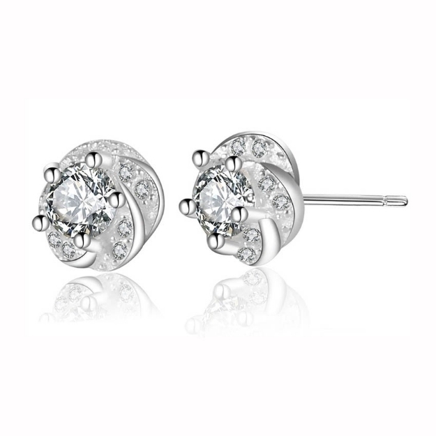 Picture of 925 Silver Jewelry,Stud Earrings- ER-273