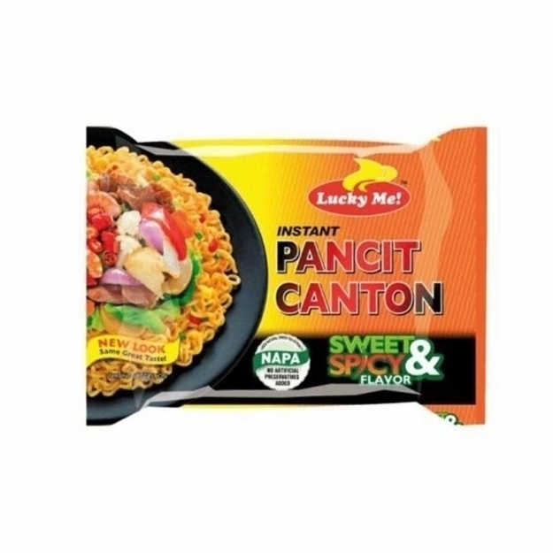 Picture of Lucky Me Pancit Canton Sweet & Spicy  Flavor 80g
