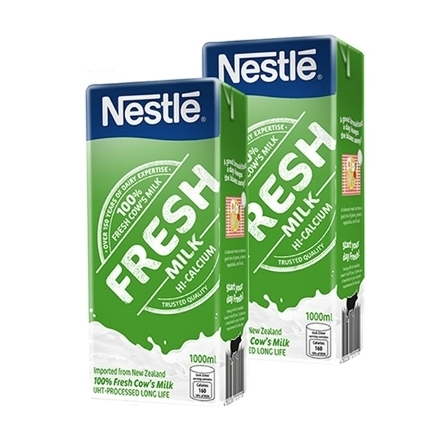 Picture of Nestle Fresh Milk 1L (Pack of 2)