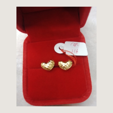 Picture of 18K - Saudi Gold Earrings 1.16g- SE116G