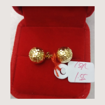 Picture of 18K - Saudi Gold Earrings 1.55g- SE155G