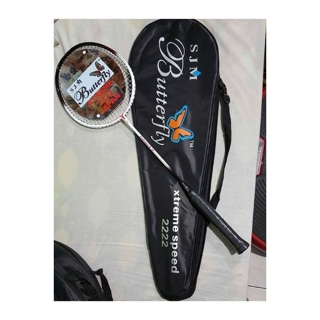 Picture of Butterfly Carbonex 15P, Xtreme Speed 222, High Modulus Carbon Graphite Badminton Racket, One Piece, U04BRCG