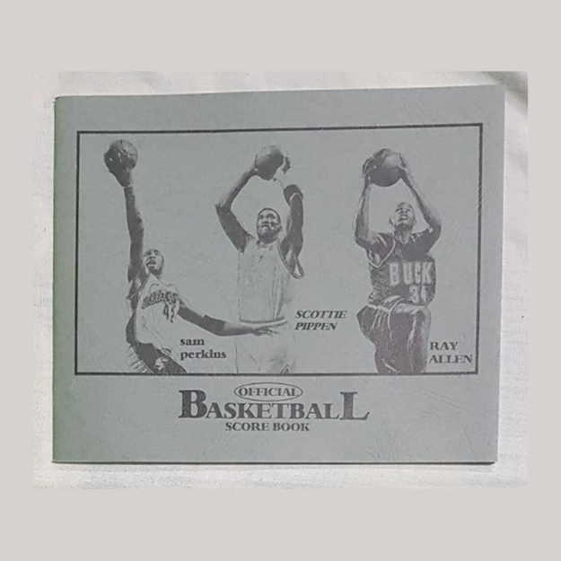 Picture of Small Official Basketball Score Book, U04SOBSB