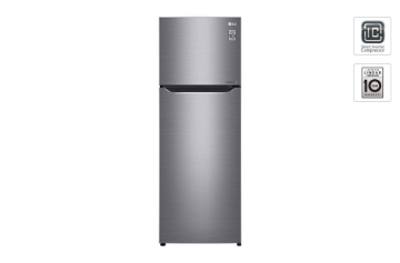 Show details for LG GR-B202SQBB 7.2 cu.ft Top Mount Smart Inverter Picture of LG GR-B202SQBB 7.2 cu.ft Top Mount Smart Inverter