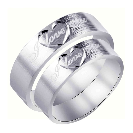 Picture of 925 Silver, Couple Ring- CS-039