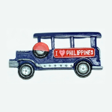 Picture of Jeepney Ref Magnet, Philippine Jeepney Souvenir