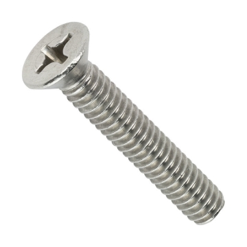 Show details for Stainless Steel Machine Screw, Flat Head, Phillips Drive Stainless Steel Machine Screw, Flat Head, Phillips Drive