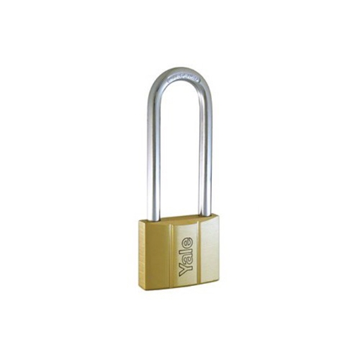 Picture of Yale V140.40 LS60 KA2, Long Shackle Brass Padlocks 140 Series Key Alike 2, V14040LS60