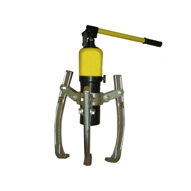 Picture of S-Ks Tools USA Heavy Duty 5 Tons 3 Arms Hydraulic Gear Puller (Black/Yellow), JMHHL-5