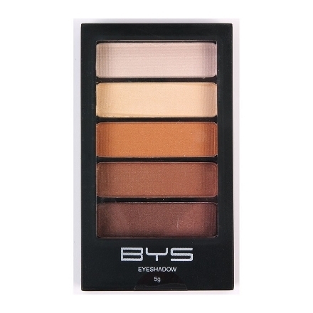 Picture of BYS Horizontal Eyeshadow Palette 5-piece (Natural Delight, Sun Kissed), CO/ESH5ND