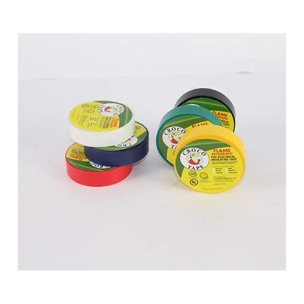 Picture of Croco Tape PVC Electrical Insulating Tape (Yellow, Blue, Red, Green), CROCO-ETAPE