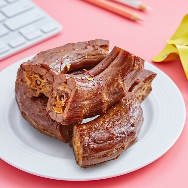 Picture of Chinese snack ZHOU HEI YA duck neck