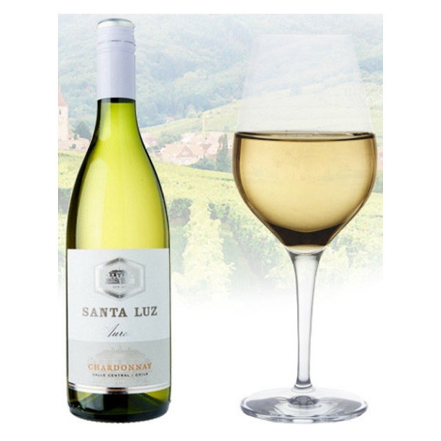 Picture of Santa Luz Classic Chardonnay Chilean White Wine Half-Bottle 375ml, SANTALUZCLASSIC375