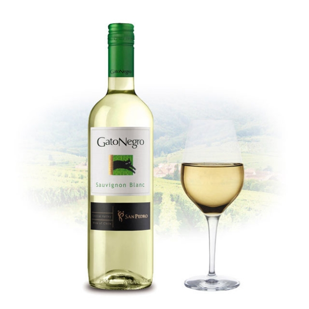 Picture of Gato Negro Sauvignon Blanc Chilean White Wine 750 ml, GATONEGROBLANC