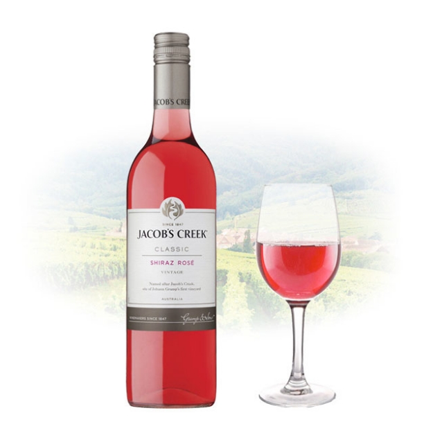 Picture of Jacob's Creek Classic Shiraz Rose Australian Pink Wine 750 ml, JACOBSCREEKROSE