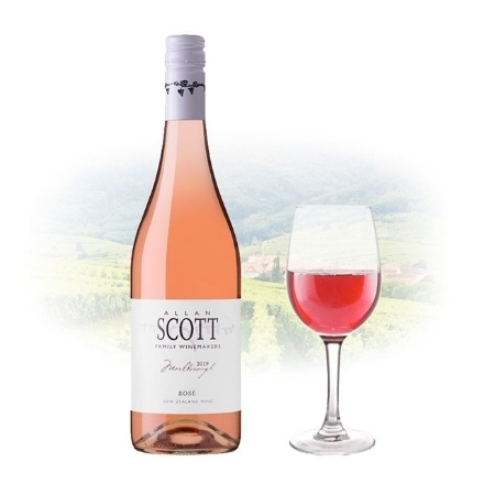 Picture of Allan Scott Rose New Zealand Pink Wine 750 ml, ALLANSCOTTROSE