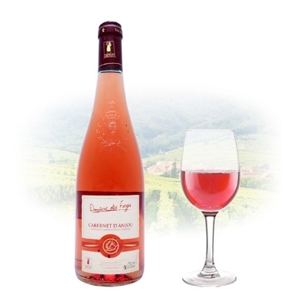 Picture of Cabernet d'Anjou Domaine des Forges Rose French Red Wine 750 ml, CABERNETDOMAINEROSE