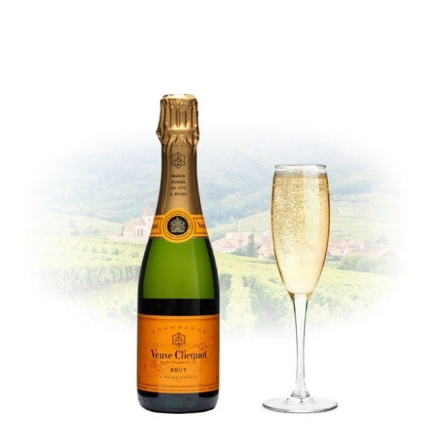 Picture of Veuve Clicquot Brut Champagne 375ml (Half Bottle), VEUVEBRUT375