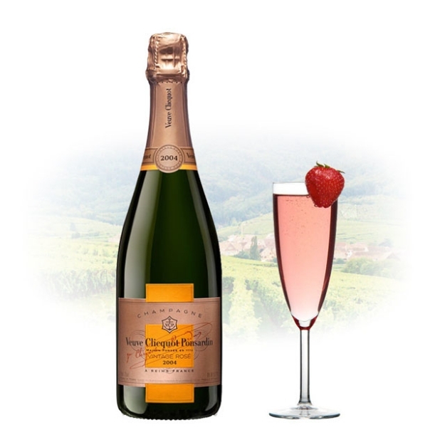 Picture of Veuve Clicquot Rose Vintage 2004 Champagne 750 ml, VEUVEROSE2004