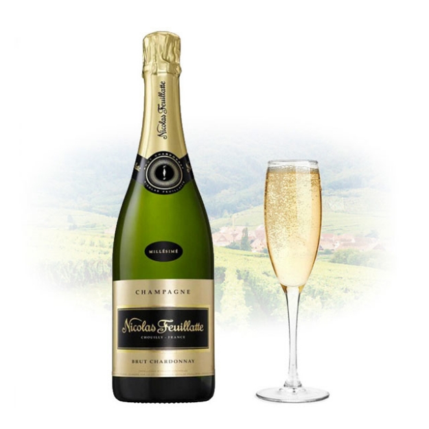 Picture of Nicolas Feuillatte Brut Blanc de Blancs Champagne 750 ml, NICOLASDEBLANCS