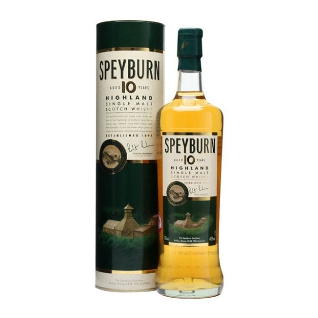 Picture of Speyburn 10 Year Old Single Malt Scotch Whisky 700 ml, SPEYBURN10