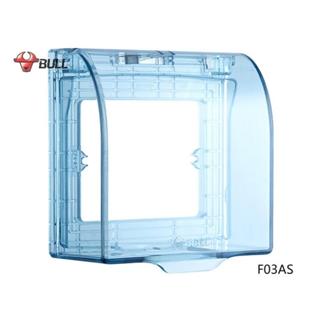 Picture of Bull Square Splashproof Cover (Light Blue), F03AS